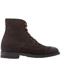 SCAROSSO - Lace-Up Boots - Lyst