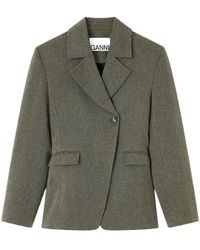 Ganni - Blazers - Lyst
