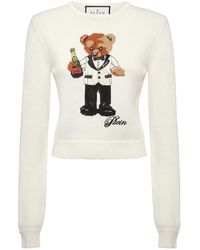 Philipp Plein - Pullover Round Neck Ls Teddy - Lyst
