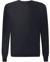 Tagliatore - Knitwear > round-neck knitwear - Lyst