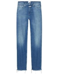 Closed - Straight Fit Jeans - Lyst