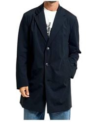 BOSS - Jassen ,Blauw ,Single-Breasted Coats - Lyst