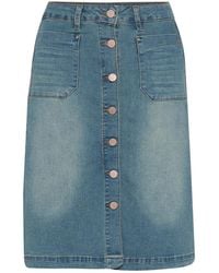 Cream - Denim Skirts - Lyst