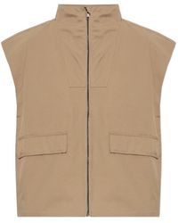 Rethinkit Studios - Jassen ,Bruin ,Katoen Oversized Vest - Lyst