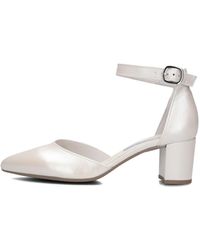 Gabor - Witte Elegante Sandalen Met Enkelband - Lyst