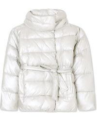 EA7 - Jassen ,Wit ,Geweven Blouson Jack Voor Vrouwen - Lyst