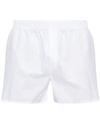 Hanro - Ondergoed ,Wit ,Katoen Katoenen Boxershorts - Lyst