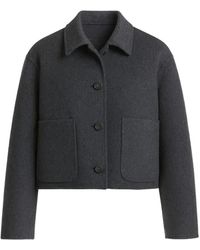 Vince - Wollen Short Jacket Met Kasjmiermix - Lyst