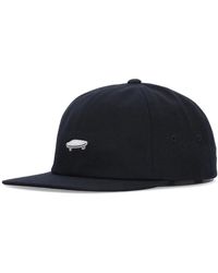 Vans - Flache schirmmütze schwarz/weiß skate stickerei - Lyst