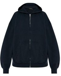 Balenciaga - Sweatshirt Mit Logo - Lyst