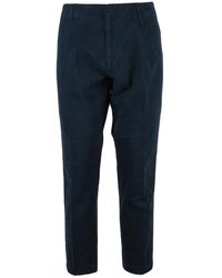 Dondup - Broeken ,Blauw ,Katoen Ben Chinos - Lyst