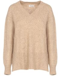 Kangra - V-Neck Knitwear - Lyst