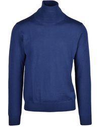 Bellwood - Truien & Vesten ,Blauw ,Wol Ciclista Turtleneck - Lyst