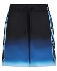 CASABLANCA - Korte Broeken ,Veelkleurig ,Korte Broek Met Grafische Print - Lyst