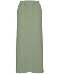 Max Mara - Rokken ,Groen ,Polyester Mmldritto Rok - Lyst