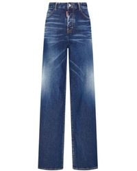 DSquared² - Jeans Azules Para Mujer Aw 24, Mujer, Talla - Lyst
