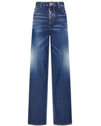 DSquared² - Wide jeans - Lyst