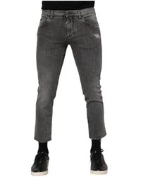 Dolce & Gabbana - Cropped Jeans - Lyst