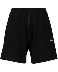 MSGM - Bermuda shorts stilose per uomo - Lyst