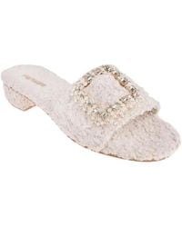 Emanuela Caruso - Heeled Mules - Lyst