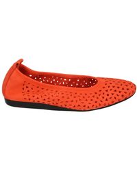 Arche - Nubuk Ballerina Schuhe - Lyst