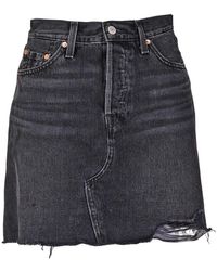Levi's - Denim Skirts - Lyst