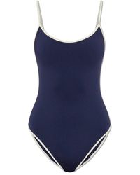 The Upside - Badmode ,Blauw ,Nylon Samara One-Piece Badpak - Lyst