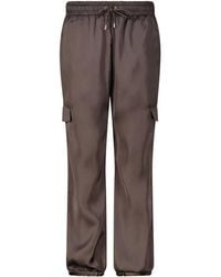 Liu Jo - Satin cargo hose - Lyst