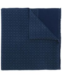 Ferragamo - Gancini Wool Scarf - Lyst