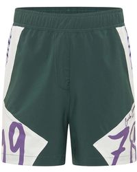 carlo colucci - Korte Broeken ,Groen ,Trainingsshort - Lyst