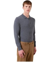 AUTORE - Truien & Vesten ,Grijs ,Wol Cardigan Freeman - Lyst