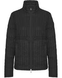 Colmar - Jassen ,Zwart ,Polyester Gewatteerde Cape Met Donsvulling - Lyst