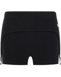 Jean Paul Gaultier - Garter Mini-Shorts - Lyst