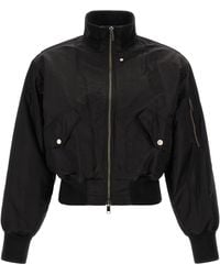 Entire studios - Jassen ,Zwart ,Polyester Echo Bomberjack - Lyst