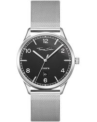 Thomas Sabo - Code ts schwarz silber uhr - Lyst