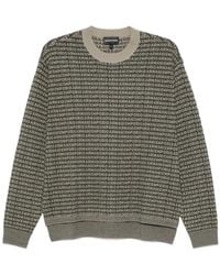 Emporio Armani - Round-Neck Knitwear - Lyst