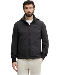 Blauer - Jassen ,Zwart ,Leer Dalton Jacket - Lyst