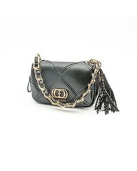 La Carrie - Isabel Schwarze Schultertasche - Lyst