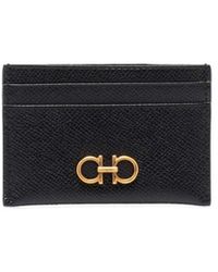 Ferragamo - Portafogli E Portacarte Tessuto-Donna - Lyst