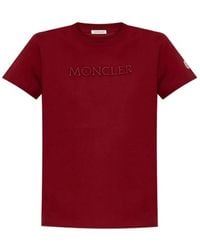 Moncler - T-Shirt Con Logo - Lyst
