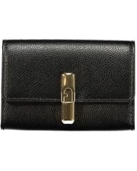 Furla - Nero Leather Wallet - Lyst