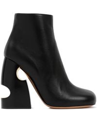 Off-White c/o Virgil Abloh - Off Pop Bulky Nappa Ankle Boot - Lyst