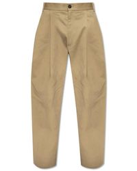 Studio Nicholson - Broek Zwart - Lyst