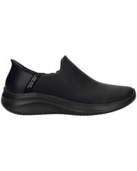 Skechers - Schoenen ,Zwart ,Comfortabele Zwarte Ultra Flex 3.0 Instapper Voor - Lyst