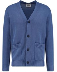 Alpha Studio - Katoenen Cardigan - Lyst