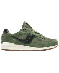 Saucony - Grün/Schwarz Shadow 5000 Sneakers - Lyst