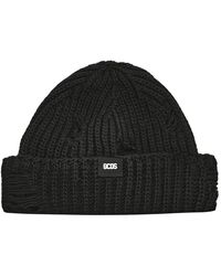 Gcds - Accessoires ,Zwart ,Wol Beanie - Lyst