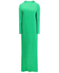 Tom Ford - Elegantes Abendkleid Mit Kontrastärmeln - Lyst