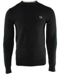 Fred Perry - Round-Neck Knitwear - Lyst