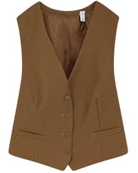 Burberry - Vests - Lyst